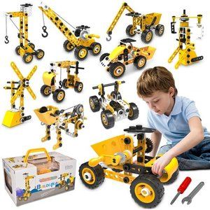 Educational Building Toys STEM Learning Kit, 108 Pieces Engineering Toys For Kid